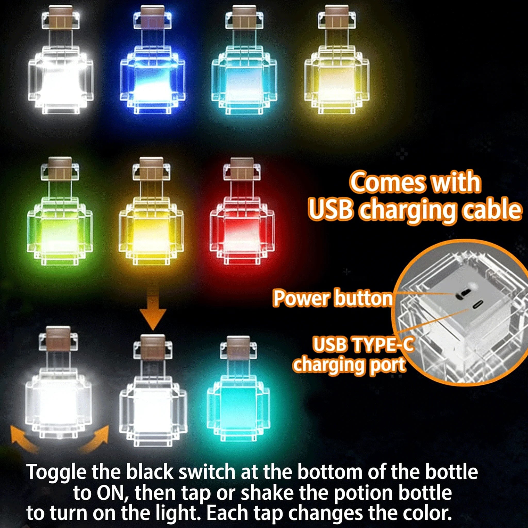 Pixel Potion Night Light